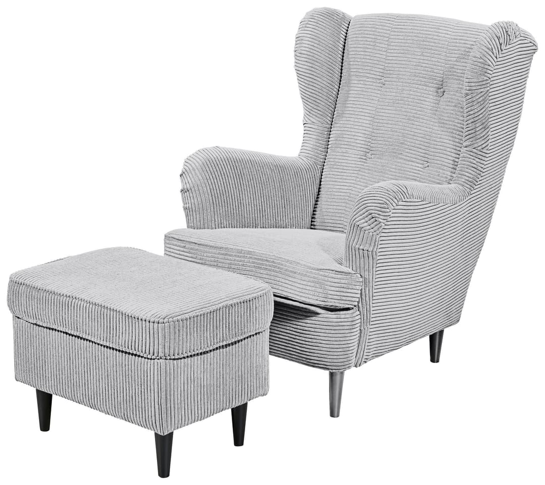 ED EXCITING DESIGN Hocker Oskar | Grau