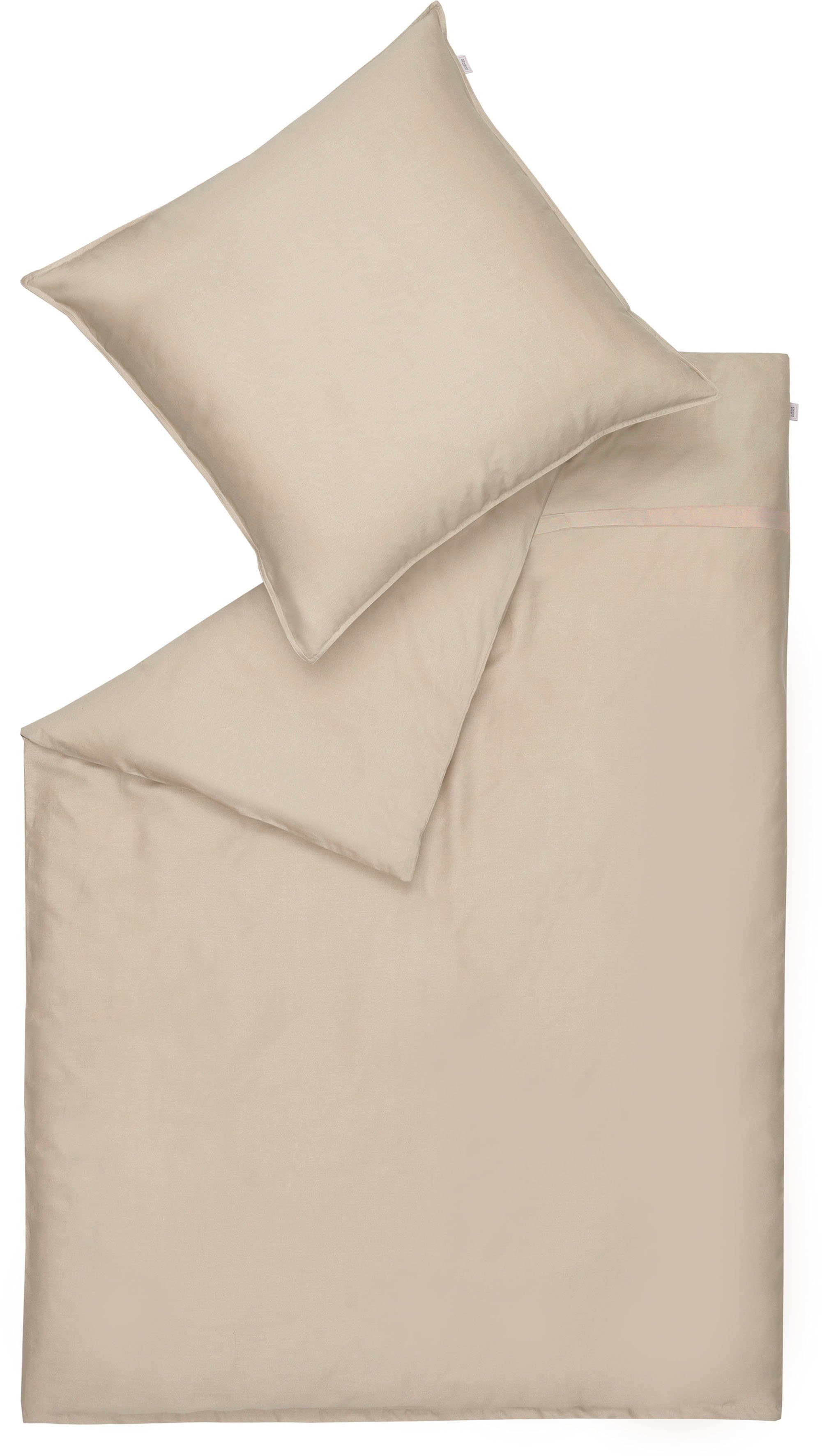 SCHÖNER WOHNEN-Kollektion Bettwäsche Pure, Satin, 2 teilig | Beige