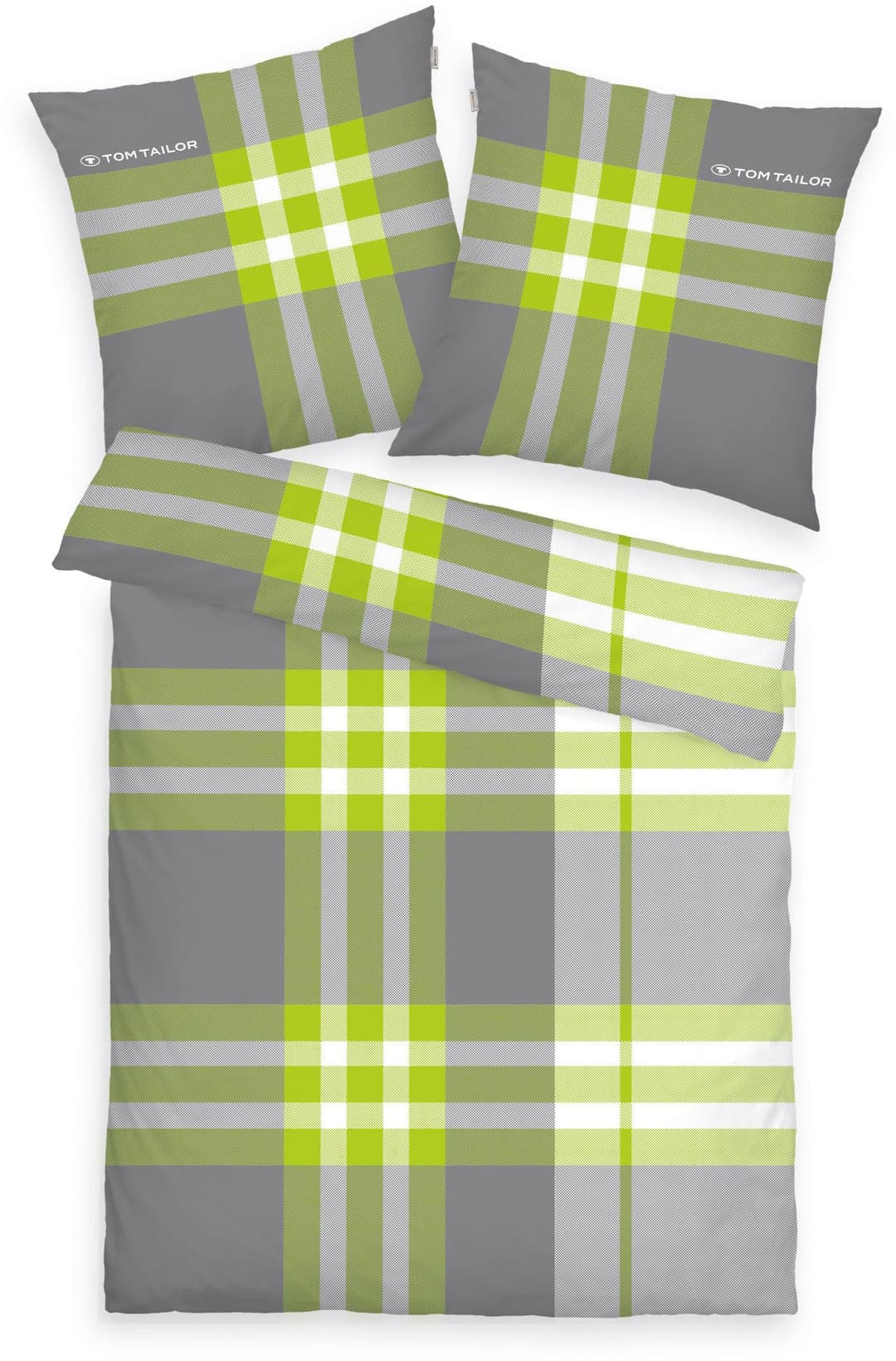 TOM TAILOR HOME Bettwäsche Nick | Grün