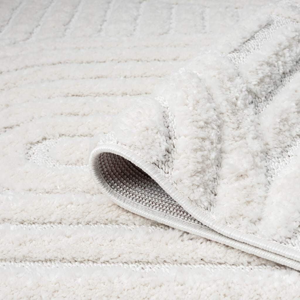 Carpet City FOCUS765 Hochflor-Teppich | Beige