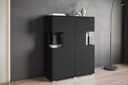 OTTO home Highboard Kenia | Schwarz