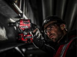 Einhell Akku-Schlagschrauber TP-CW 18/350-C + CE-CC 18 Kit | Rot