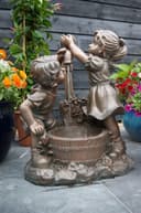 Ubbink Gartenbrunnen Wasserspiel Memphis | Braun
