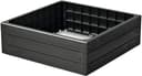 Prosperplast Palisade Base Wood | Schwarz