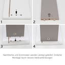 OTTO home AGORDO Nachtkommode | Grau 5