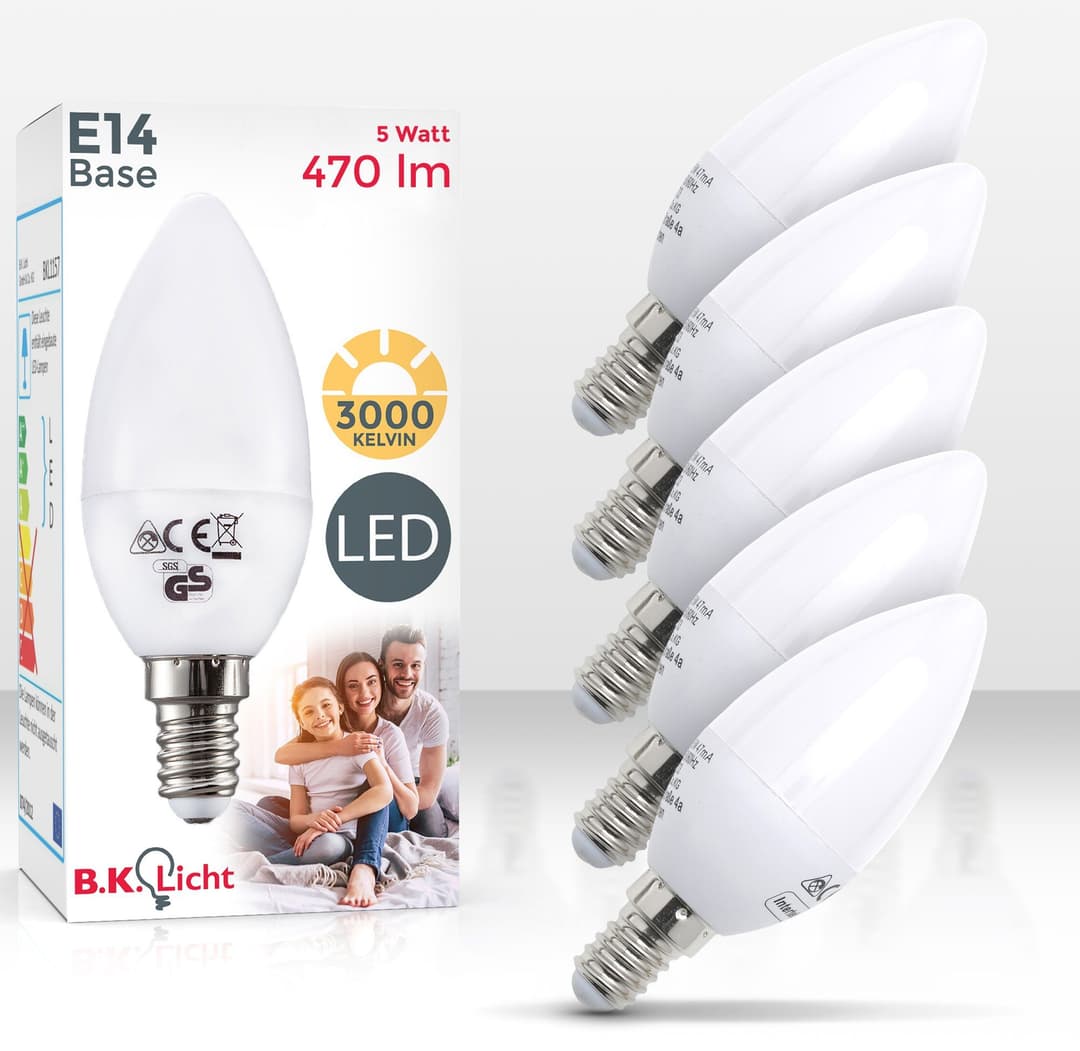 B.K.Licht LED-Leuchtmittel | Weiß