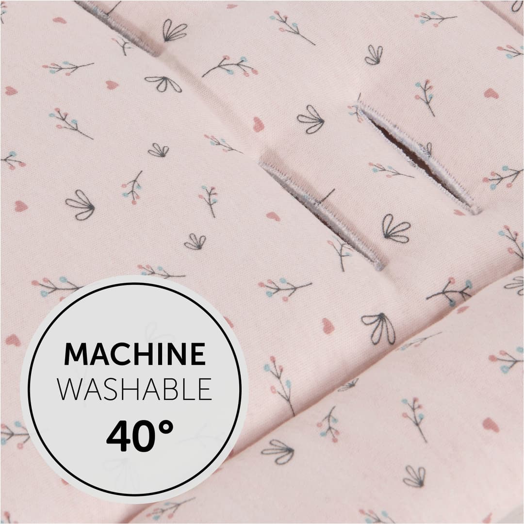 Hauck Kinderwagen-Sitzauflage Seat Liner | Rosa