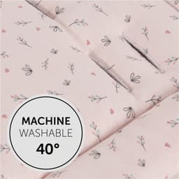 Hauck Kinderwagen-Sitzauflage Seat Liner | Rosa