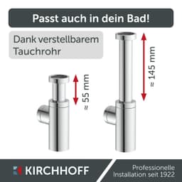 Kirchhoff Siphon Design Flaschensiphon | Silber