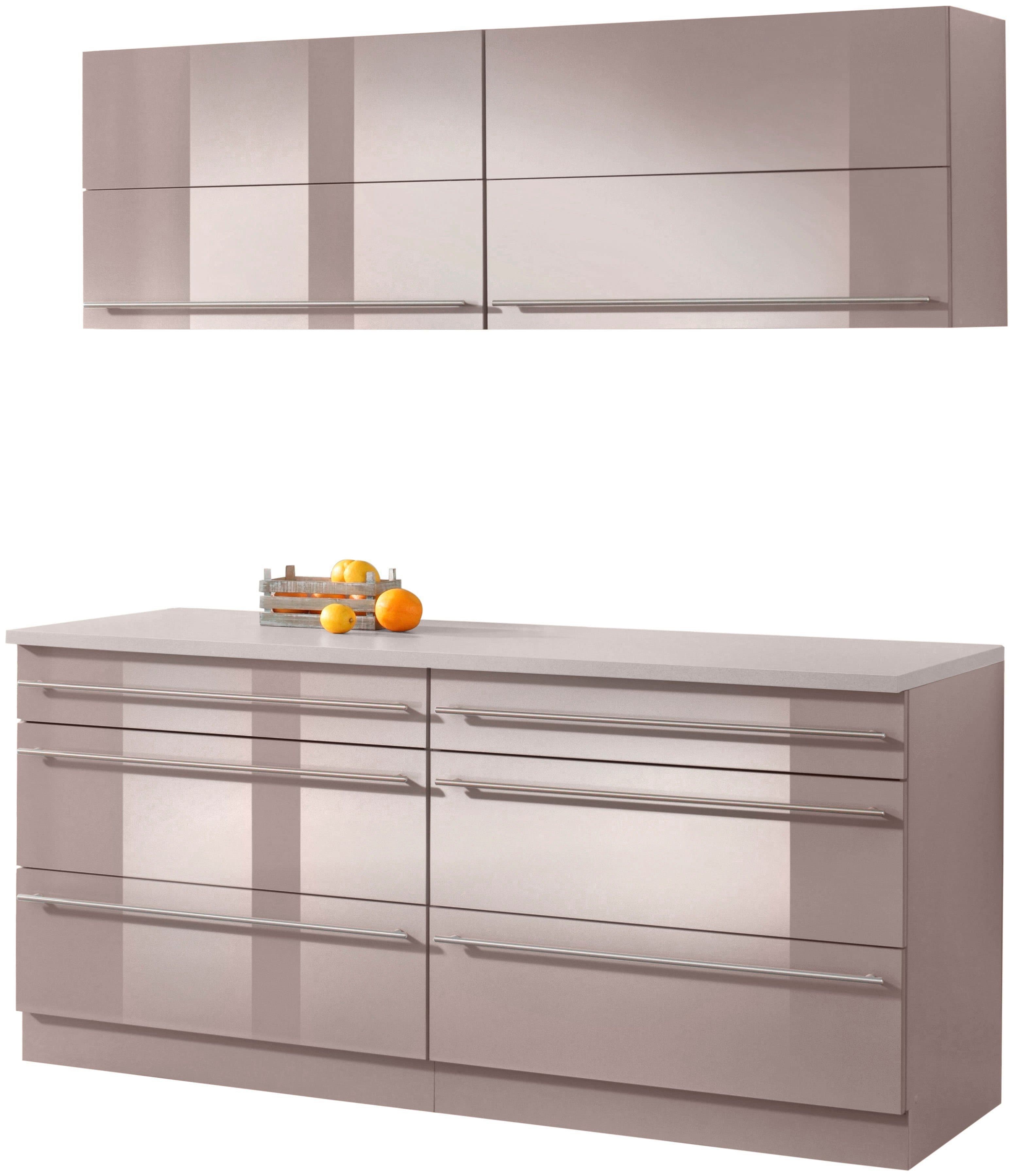 wiho Küchen Küche Chicago | Braun