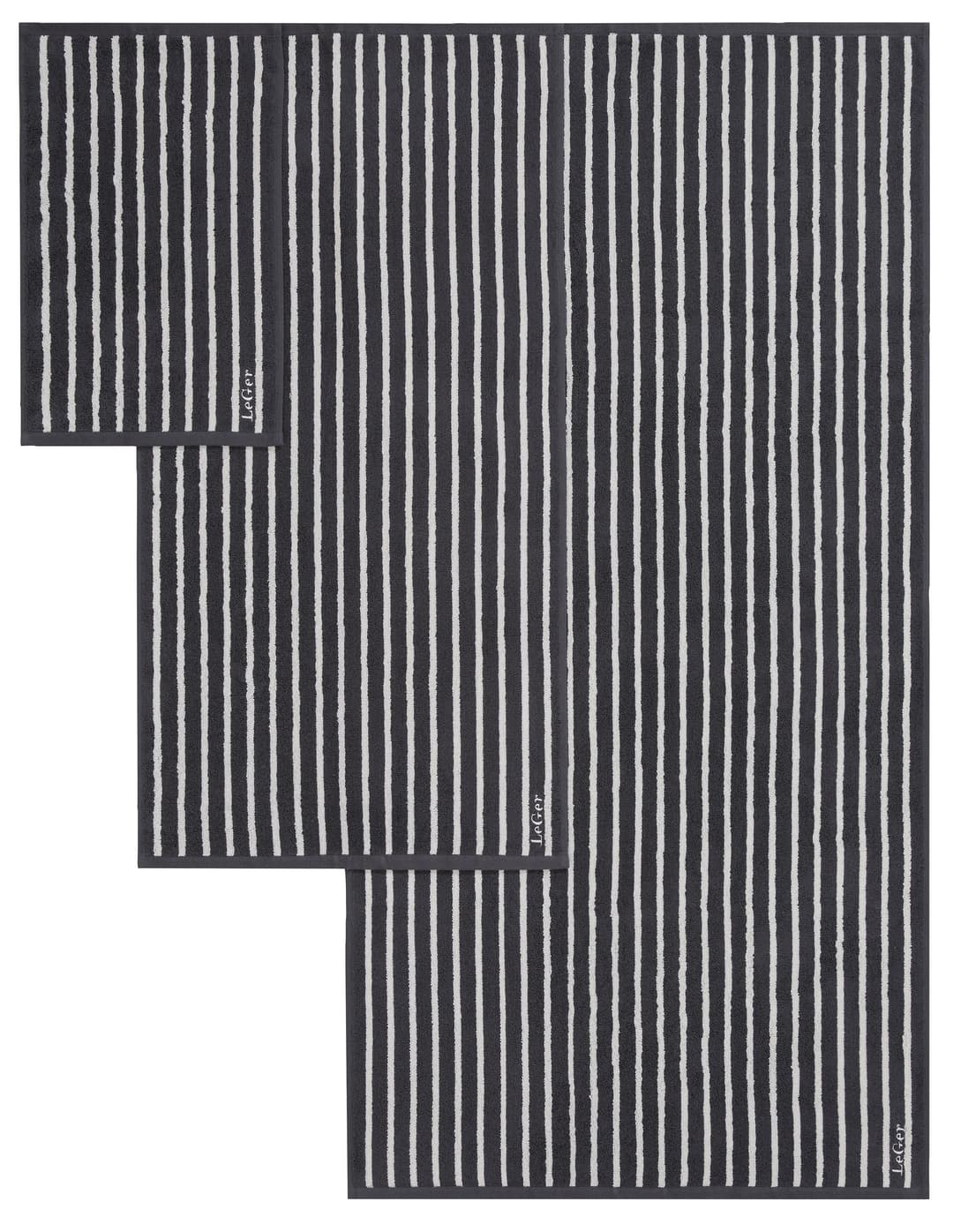 LeGer Home by Lena Gercke Handtuch Set Tamsin | Grau