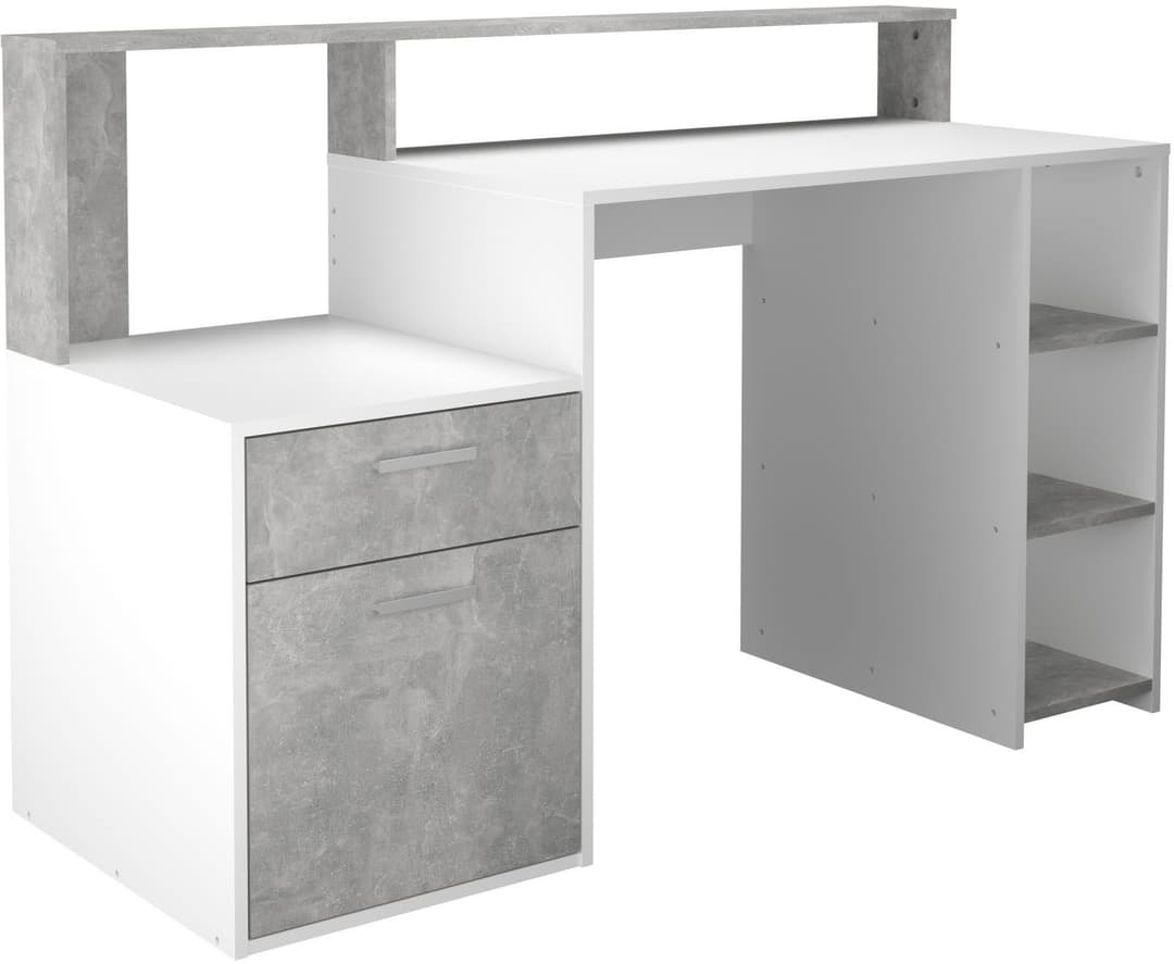 FMD Regal-Schreibtisch Bolton | Mehrfarbig