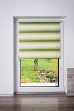 K-HOME Doppelrollo mit Farbverlauf | Grün