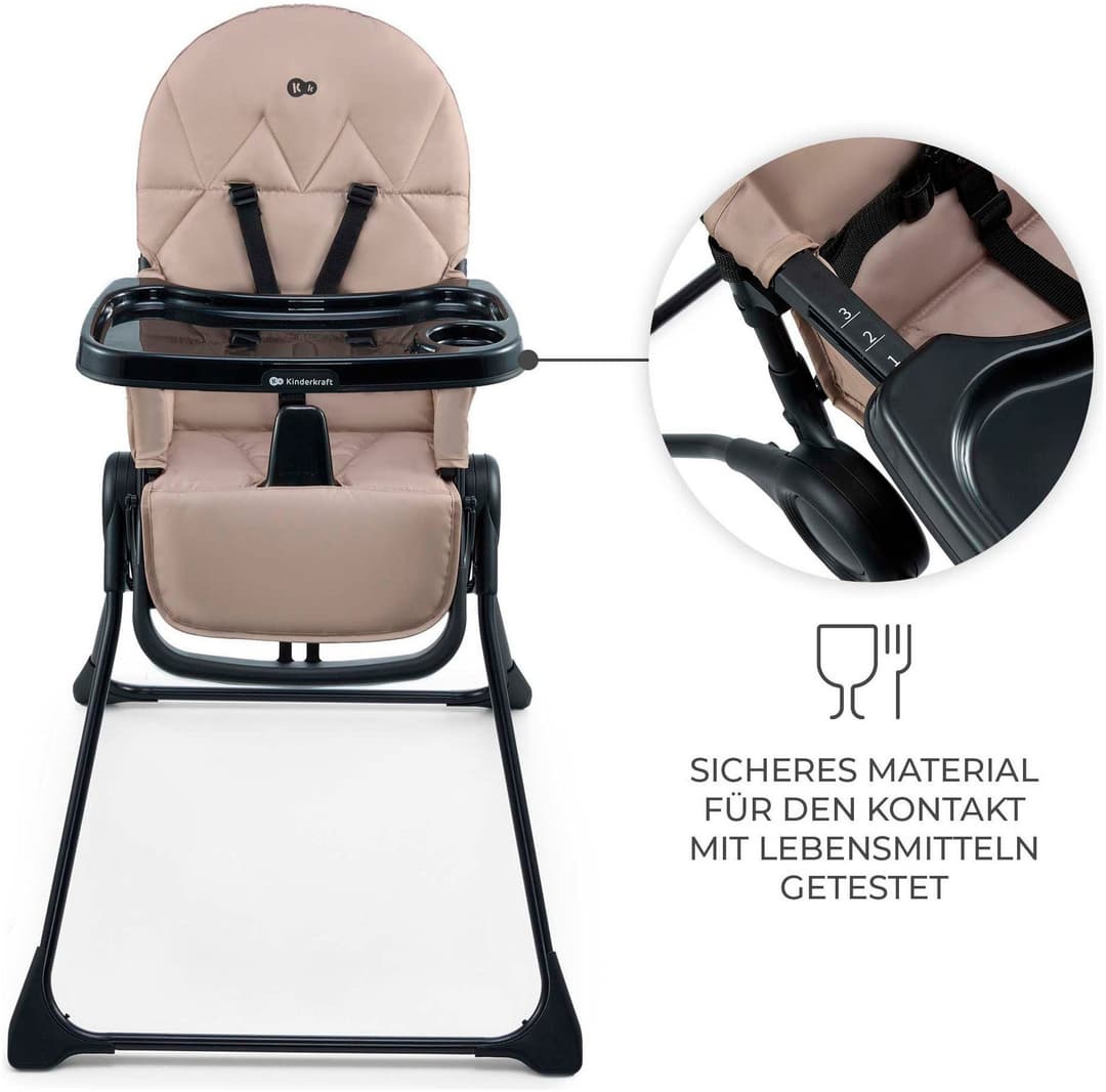 Kinderkraft Kombihochstuhl BINCI | Beige
