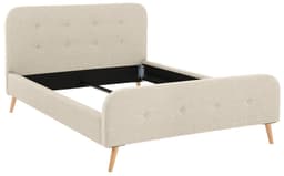 Home affaire Polsterbett Amrum | Beige