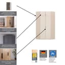 rauch LAGOA Eckschrank | Weiß 5