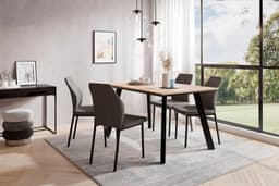 OTTO home Essgruppe Genf Tischgruppe | Holztöne