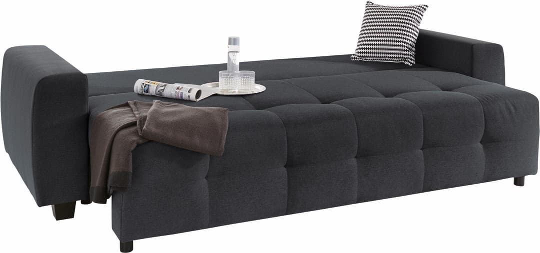 COLLECTION AB Schlafsofa Bella | Grau