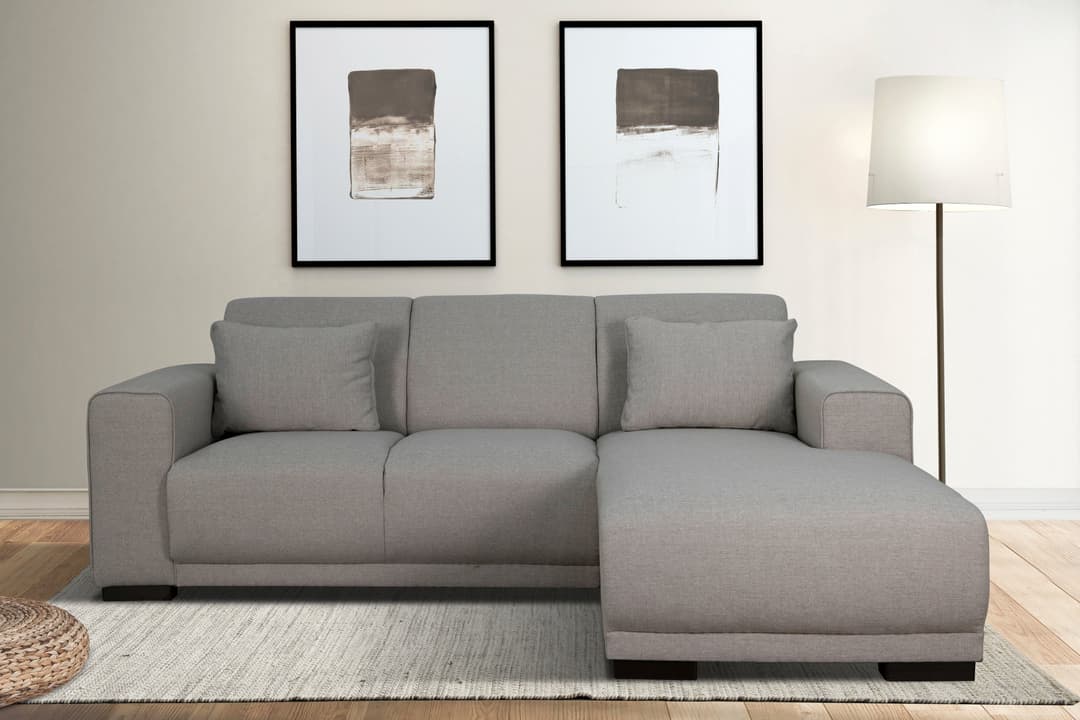 Home affaire Ecksofa BORNHOLM | Grau