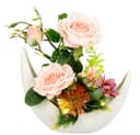 Kunstblume Arrangement 'Rosen' | Rosa