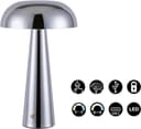 OTTO home LED Tischleuchte Katniss | Silber 4
