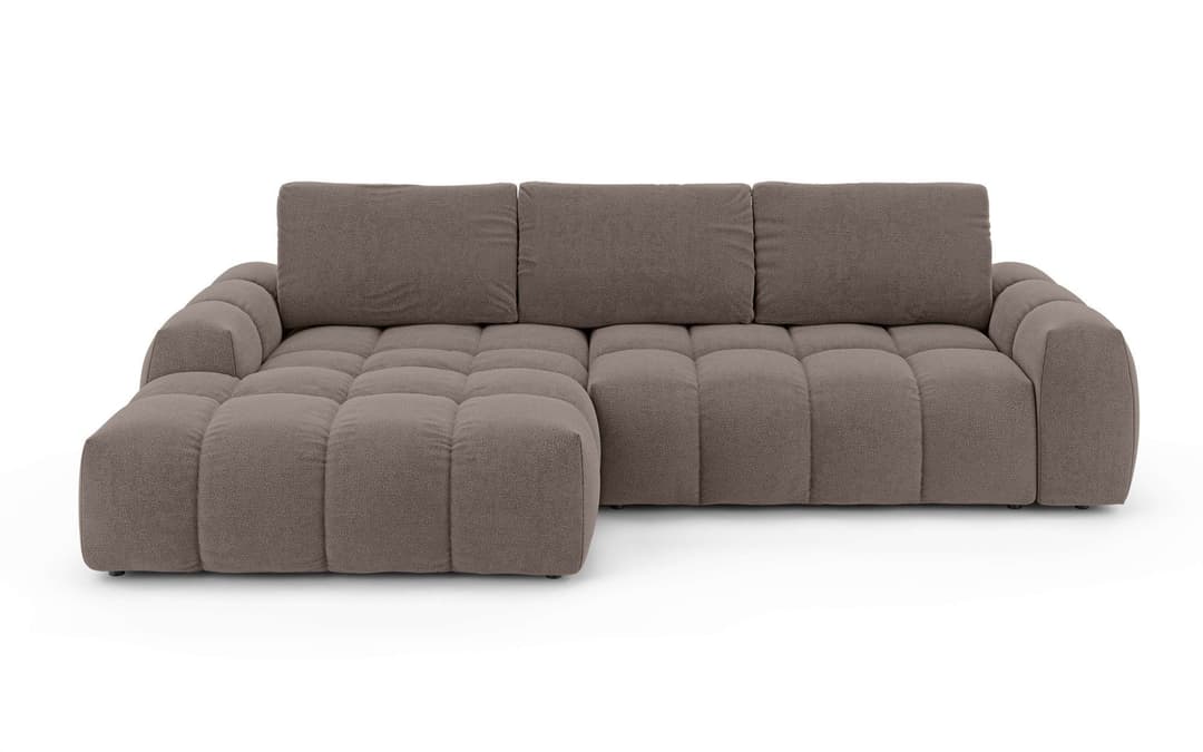 OTTO home Ecksofa AZITA L-Form | Braun