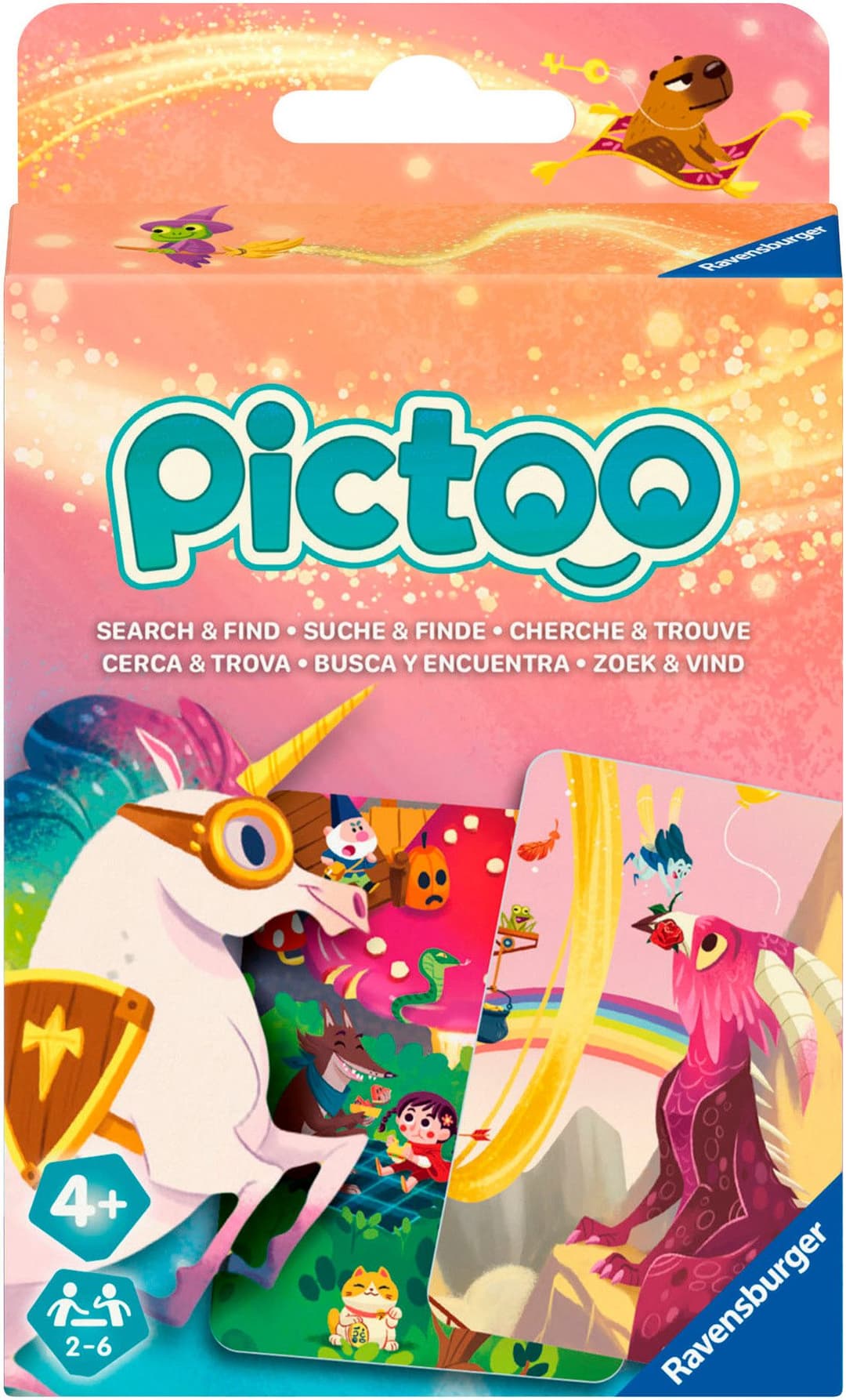 Ravensburger Spiel Pictoo Fantasy | Mehrfarbig