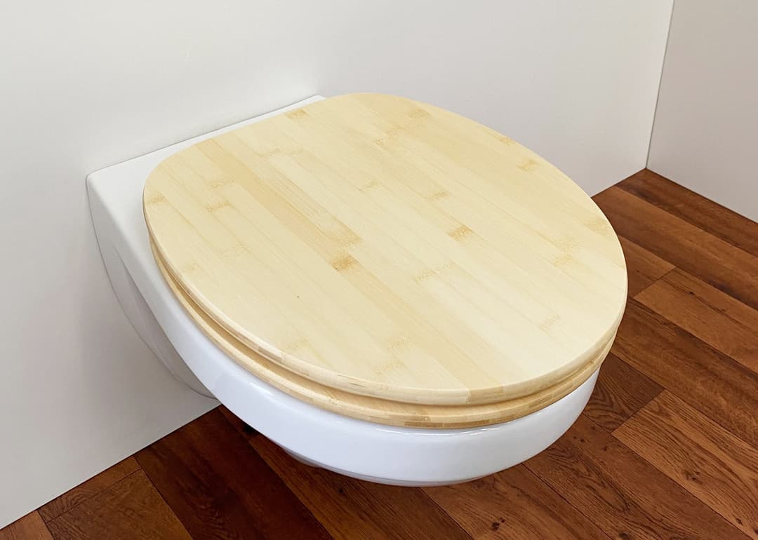 ADOB WC-Sitz Bambus | Braun