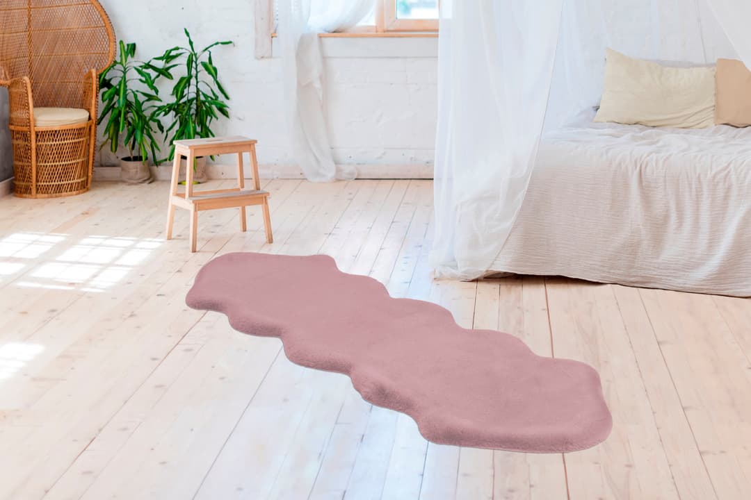 Arte Espina Fellteppich Rabbit 300 | Lila