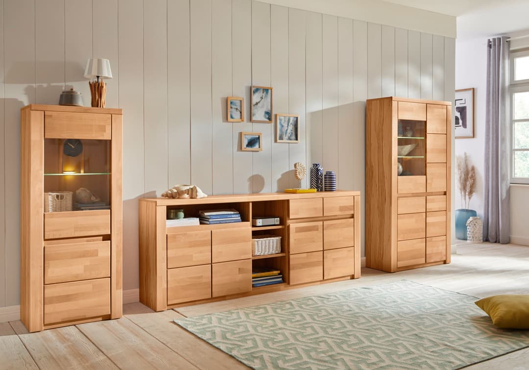OTTO home Vitrine Burani | Holztöne