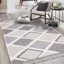 Carpet City Hochflor-Teppich Valencia 731 | Grau 3