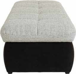 DOMO collection Polsterhocker Moric | Schwarz
