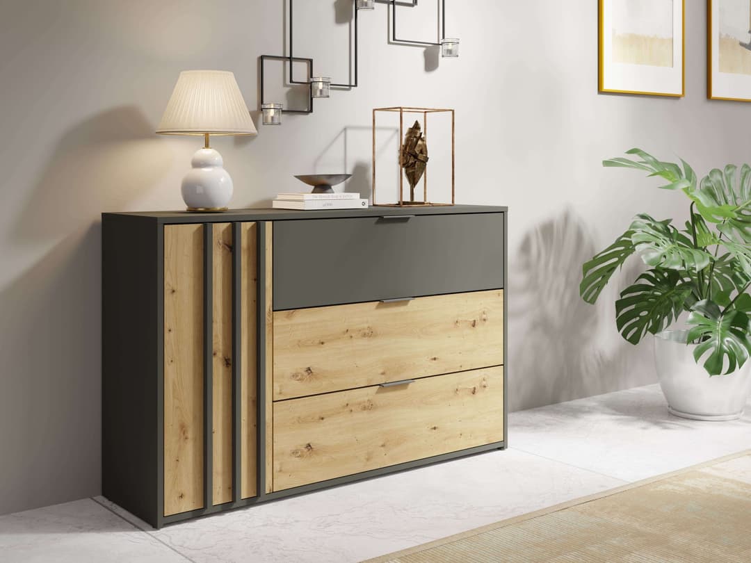 Home affaire Kommode Loreto | Holztöne