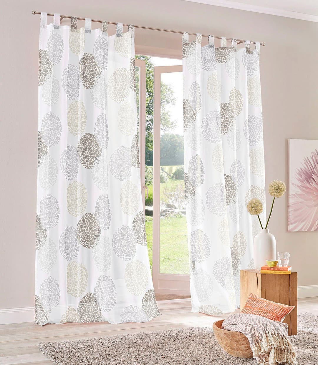 OTTO home Gardine Belem | Weiß