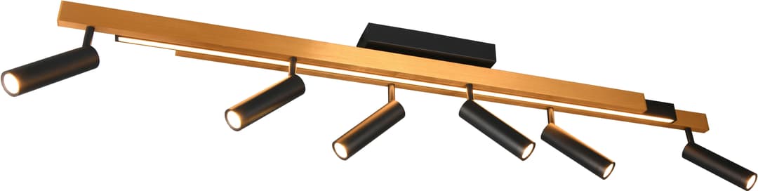 TRIO Leuchten LED Deckenleuchte ZENO | Mehrfarbig