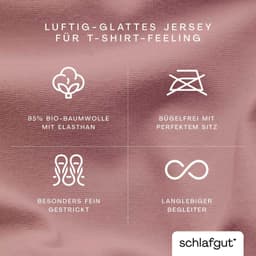 Schlafgut Kissenbezug Pure | Lila