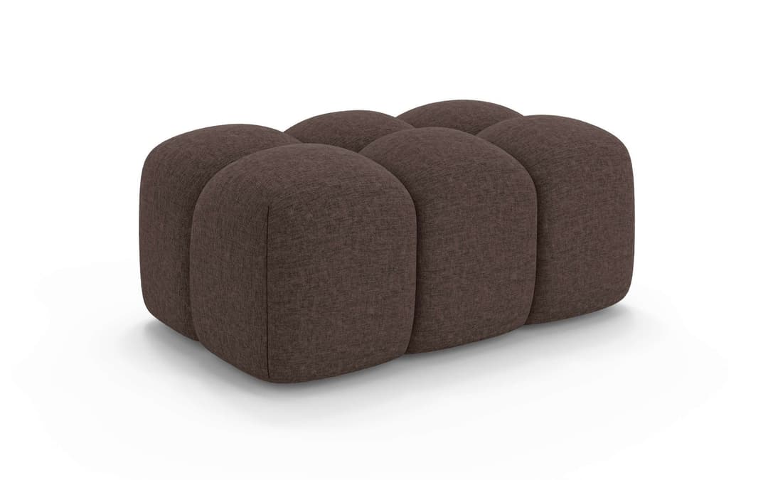 OTTO home Polsterhocker KALLIE | Braun