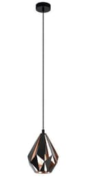 EGLO CARLTON 1 Pendelleuchte | Schwarz