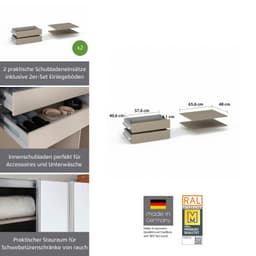 rauch Schubladeneinsatz | Braun