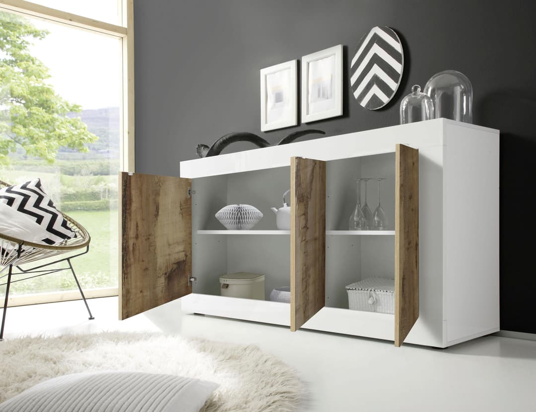 Home affaire Sideboard Basic | Mehrfarbig