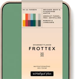 Schlafgut Frottex Spannbettlaken | Grün