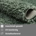 Myflair Möbel & Accessoires Hochflor-Läufer My Shaggy | Grün 3
