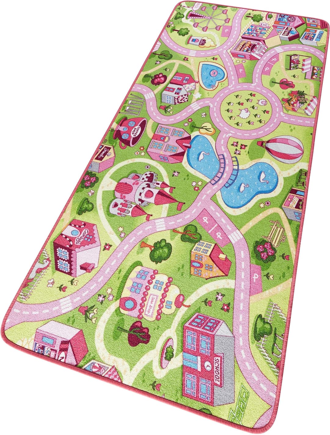 HANSE Home Kinderteppich Sweettown | Mehrfarbig