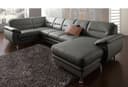 sit&more Wohnlandschaft Mailand U-Form | Grau 2