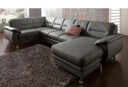 sit&more Wohnlandschaft Mailand U-Form | Grau