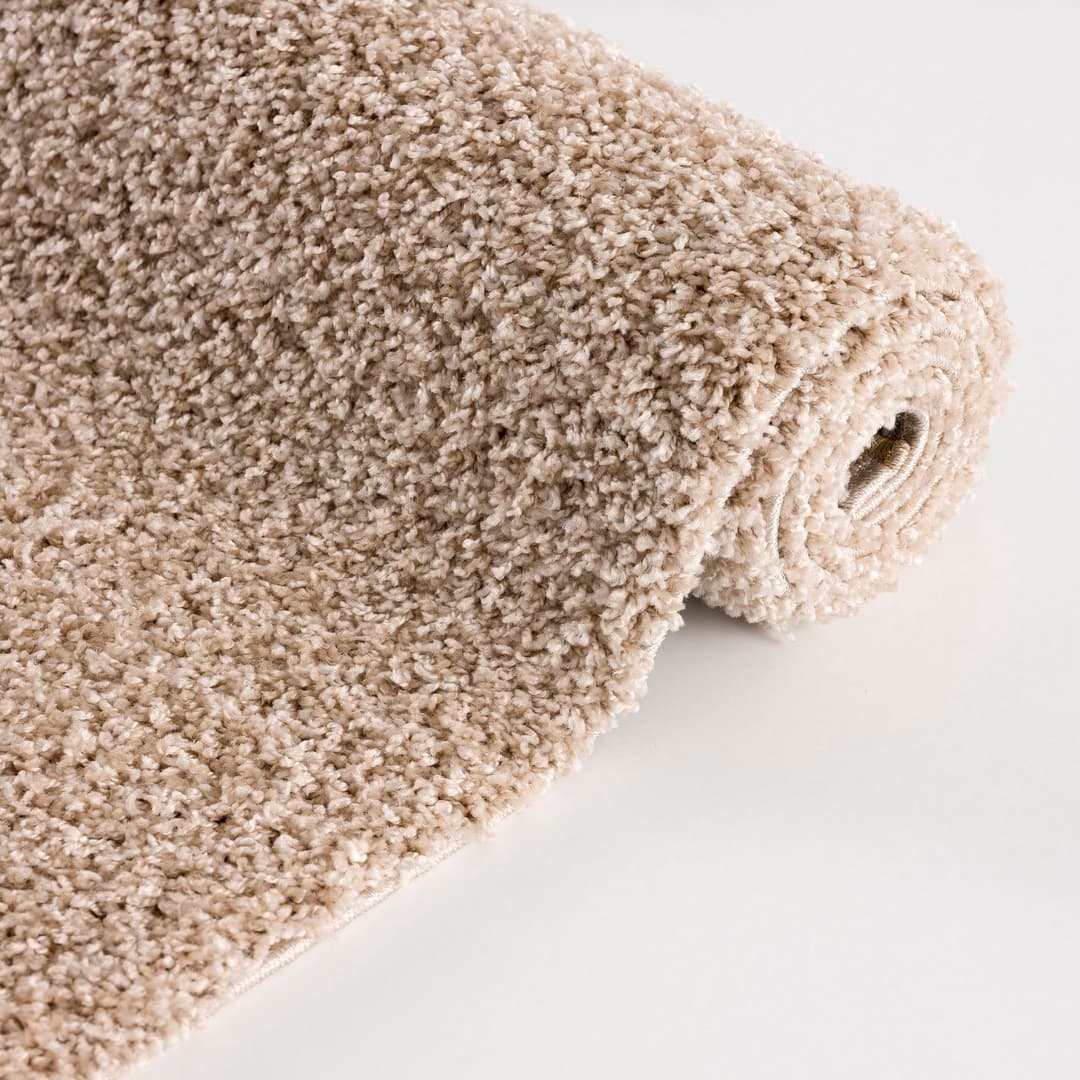 Sanat Hochflor-Teppich LOCA | Beige