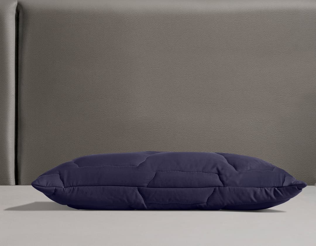 OTTO home Microfaserkissen Microlux Kopfkissen | Blau