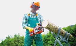 Einhell GE-LC 18/25 Li-Solo Akku-Kettensäge | Rot