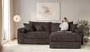 Home affaire Ecksofa Soft&Cosy XXL L-Form | Braun 2