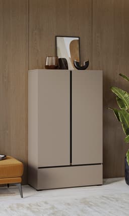 OTTO home Wäscheschrank Cross | Braun